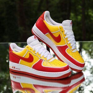 Nike Air Force 1 Dragon Red Custom